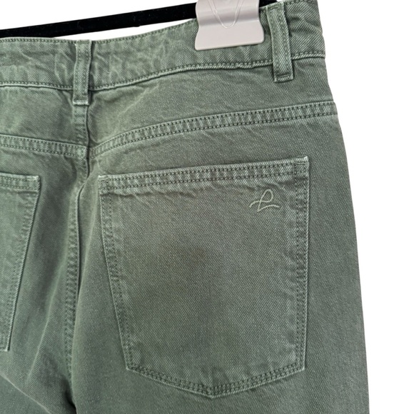 DL1961 by Anthropologie Hepburn Ultra High-Rise Cropped Wide-Leg Jeans - Picture 9 of 16